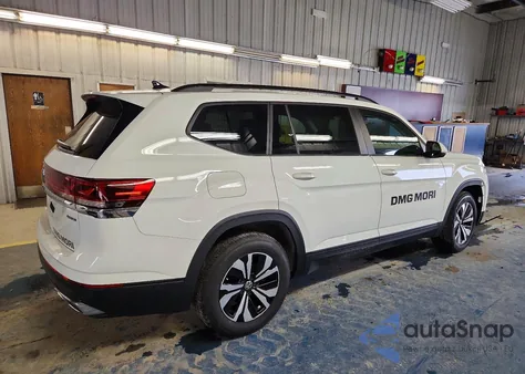 2024 Volkswagen Atlas Se z USA, uszkodzony, nr VIN 1V2LR2CA6RC534617